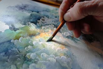 make a watercolor portrait