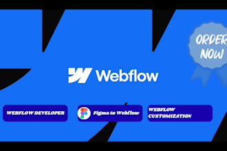 webflow developer, figma to webflow, webflow customization, webflow website