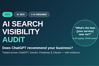 audit your ai search visibility  on claude, chatgpt and more