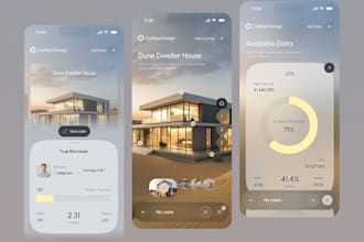 develop a parking management app, a property management app with an admin panel