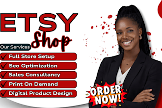 design etsy digital product, setup pod store, design canva ebooks, etsy planners