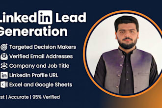 do linkedin lead generation and b2b prospect list building
