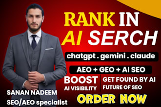 do ai SEO and GEO for chatgpt gemini and claude