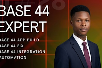 base 44 app, base 44 integration, base 44 automation base 44 webapp fix base44