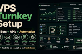 set up a vps for ai bots, apis and automation