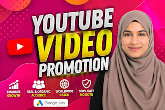 do organic youtube video promotion for channel growth
