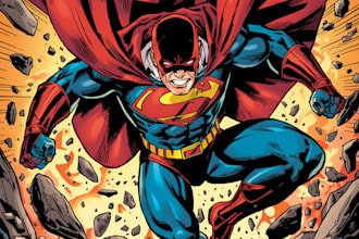 create comic book and custom illustration