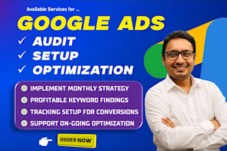run your google ads, with audit, and optimization