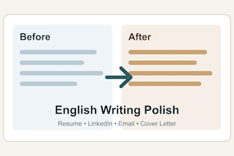 polish your english email resume or linkedin profile