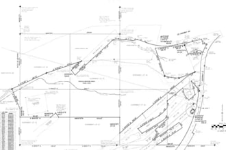 do licensed land surveyor stamped survey for permit, property approval