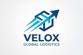 design a modern and professional shipping logo for your business