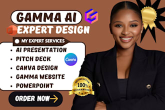 gamma ai presentation design pitch deck powerpoint presentation gamma ai design