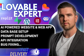 build lovable ai saas mvp chatbot automation web app with supabase replit ai
