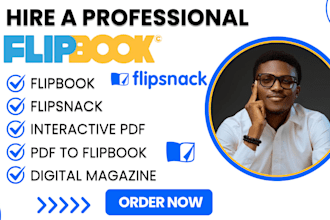 convert PDF to interactive flipbook in flipsnack
