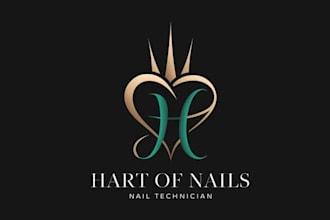 design considerable ideal nail technician logo