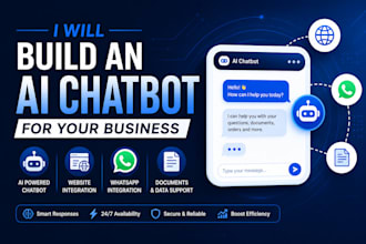 build custom ai chatbot for whatsapp and website