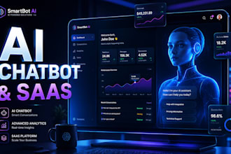 develop ai chatbot, ai web app, ai saas and ai automation