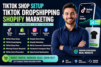 tiktok shop setup tiktok dropshipping shopify marketing fix tiktok shop ads