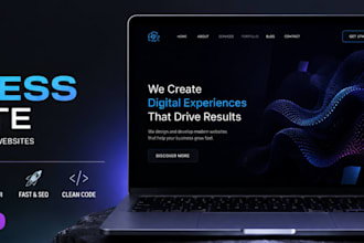 develop modern business websites