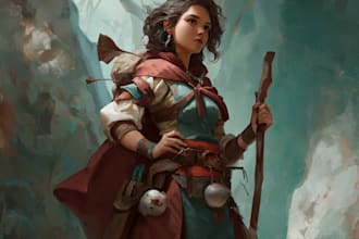 draw fantasy art, dnd characters, monsters