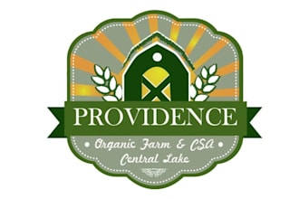 make small family organic farm new logo in northern michigan