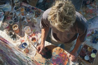 paint renaissance art oil painting portrait