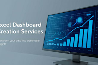 create a professional excel dashboards
