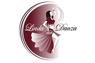 create a professional dance studio logo design for your brand