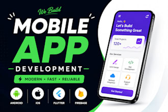 develop a modern cross platform mobile app
