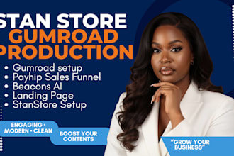 stan store setup gumroad promotion beacons ai payhip sales funnel