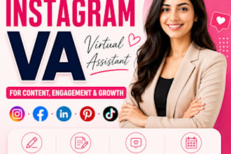 be your instagram VA for content and engagement