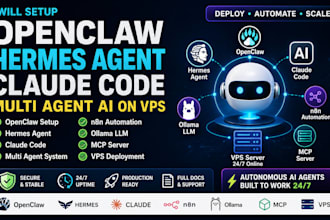 openclaw multi agent hermes agent mcp claude kilo code ollama vps server