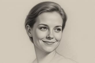 do hand draw any pencil sketch and pencil art, portrait in 24 hours
