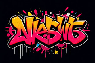 create a original graffiti design