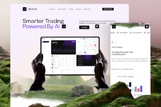 ai trading platform UI UX case study