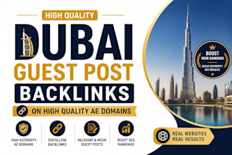 publish dubai guest post backlinks on high quality ae domains