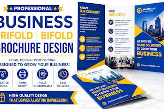 create professional digital health care trifold brochure medical homecare design