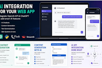 integrate chatgpt and openai API into your website