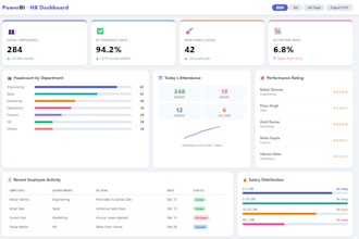create an interactive power bi report