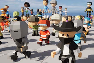create 3d character modeling with bento rigging