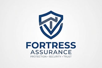 design a professional and trustworthy insurance logo for your business