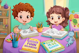 draw professional childrens book illustrations