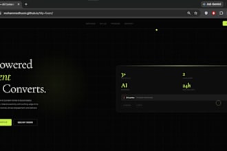make perfect and attractive website for your need