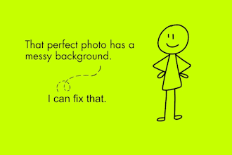 remove backgrounds from 20 photos in 2 hours