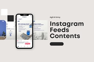 design aesthetic and professional instagram feed templates