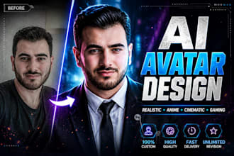 create stunning ai avatars and cinematic portraits