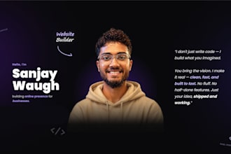 build a modern website for your cafe or small business