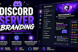 create discord server branding with custom icons and role designs