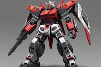 high quality robot, mecha concepts