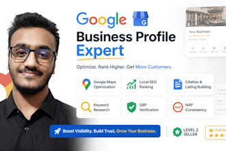 do google business profile gmb setup, optimization and citation SEO